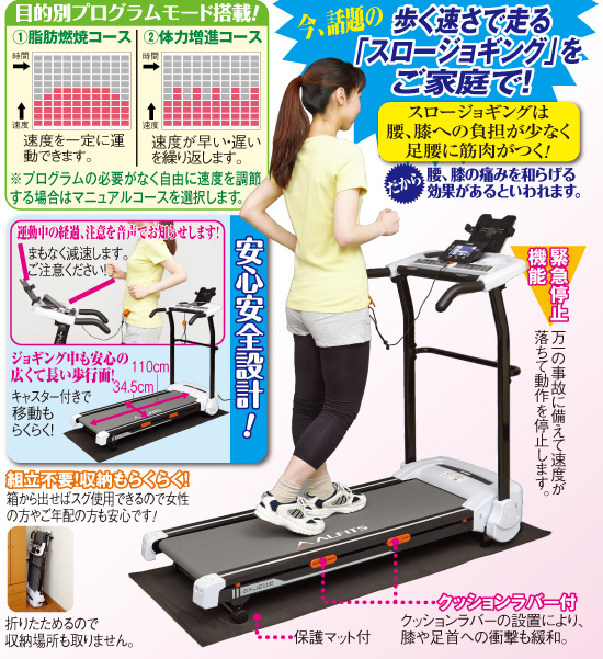 話題のスロージョギング健康機