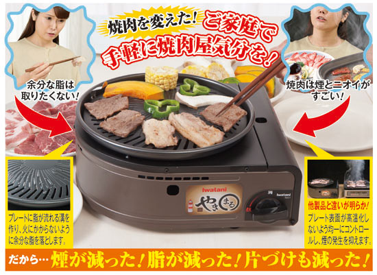 スモークレス焼肉グリル2プレート